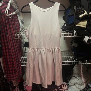 Topshop White Mini Dress